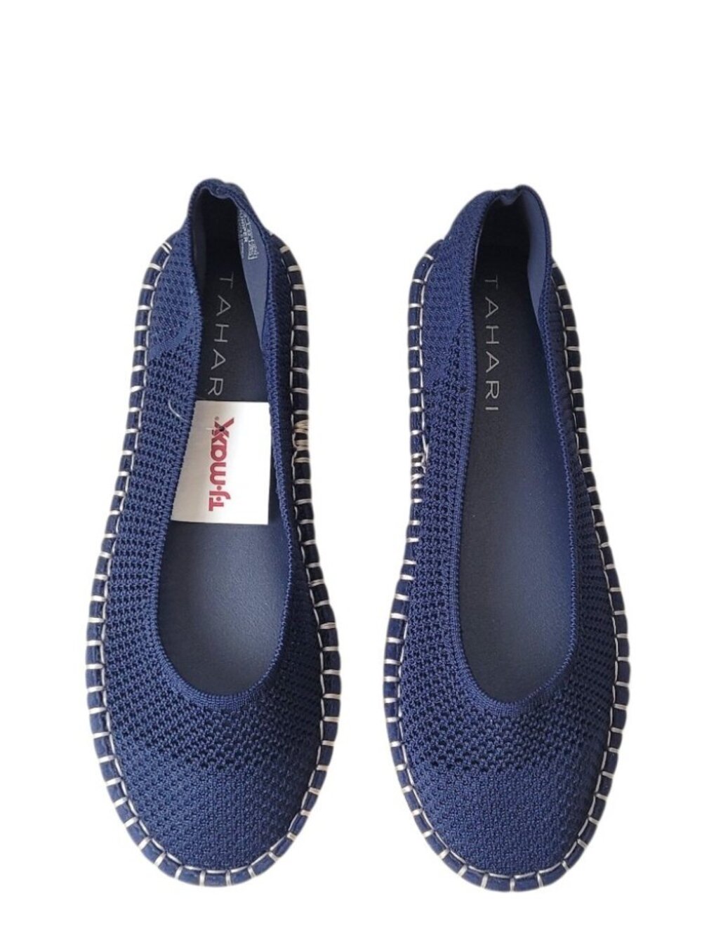 Tahari Juniper Espadrille Navy Blue Ballet Flat